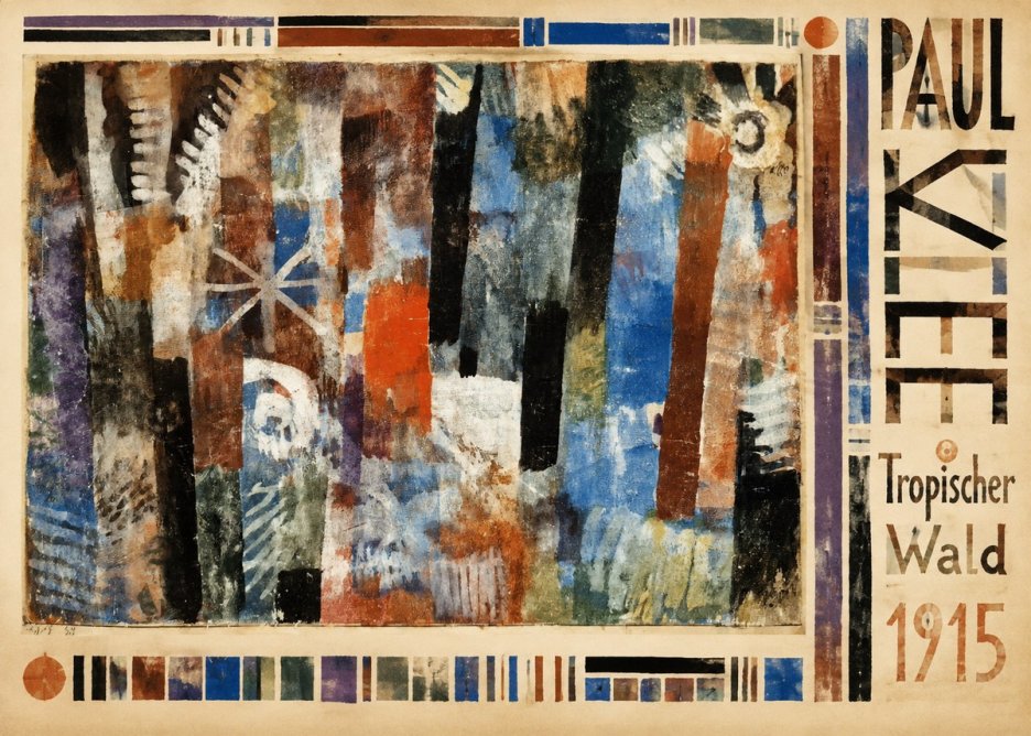 Paul Klee Tropischer Wald No5 - Póster