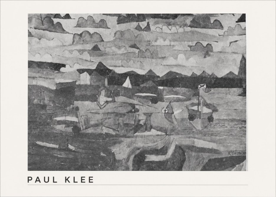 Paul Klee Coastal Landscape No1 - Póster