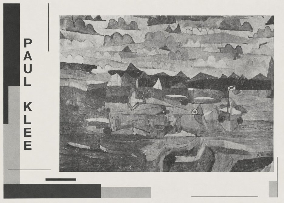 Paul Klee Coastal Landscape No2 - Póster