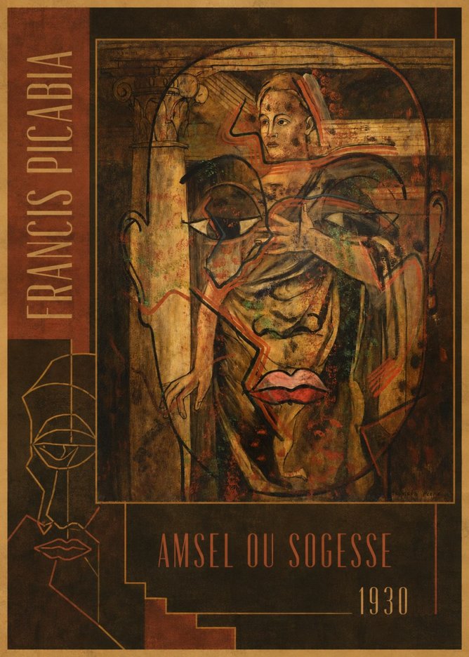 Francis Picabia Amsel Ou Sogesse No2 - Póster