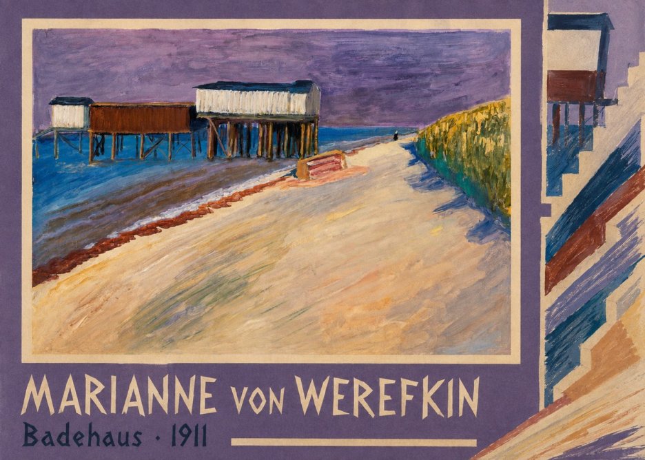 Marianne von Werefkin Badehaus No2 - Póster