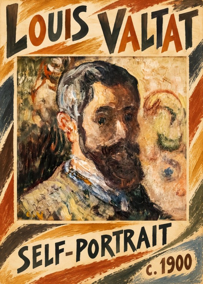 Louis Valtat Self-portrait No3 - Póster