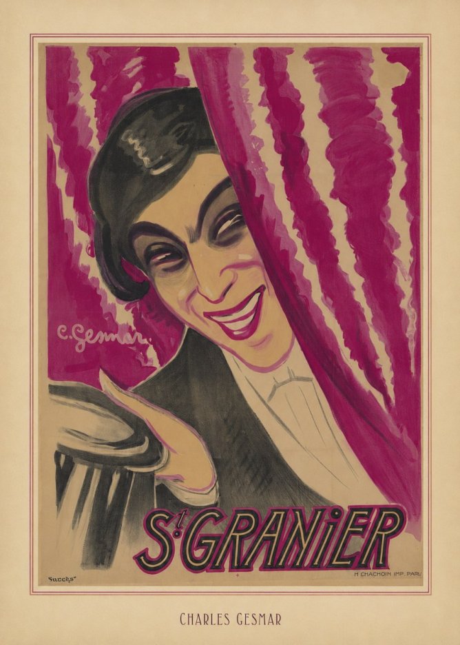 Charles Gesmar S! Granier II No3 - Póster