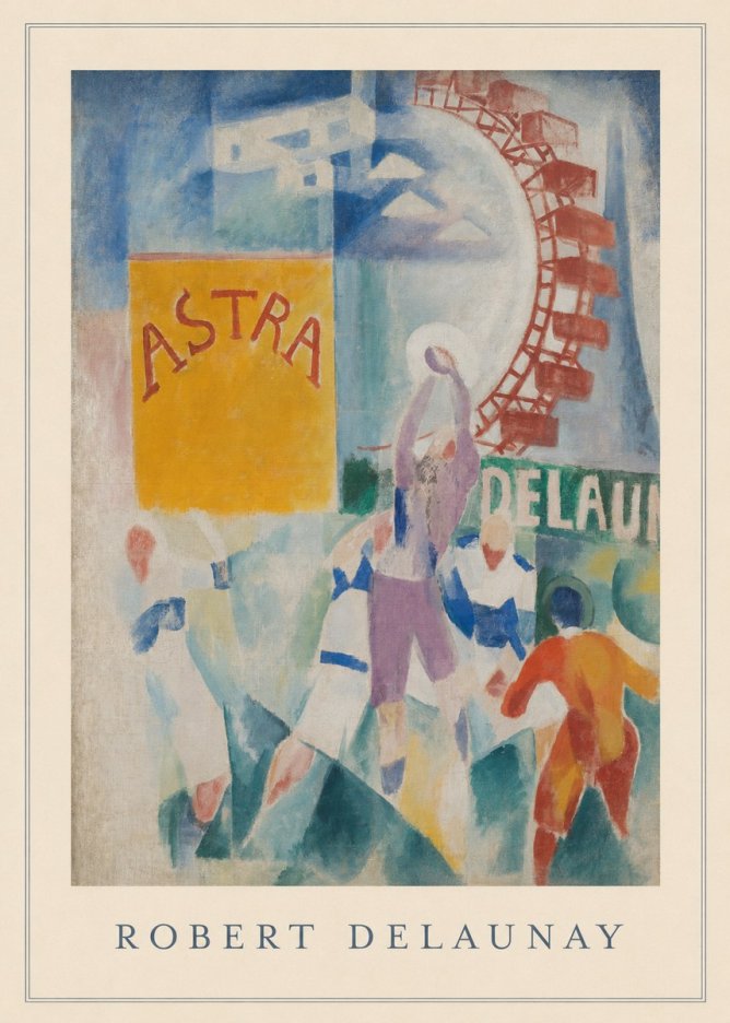Robert Delaunay Poster for Astra No4 - Póster
