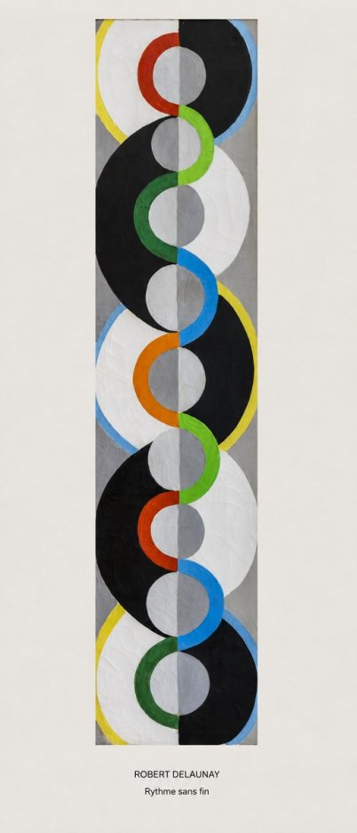 Robert Delaunay Rythme Sans Fin III No5 - Póster