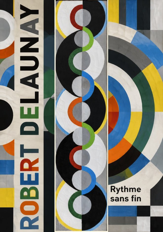 Robert Delaunay Rythme Sans Fin III No6 - Póster
