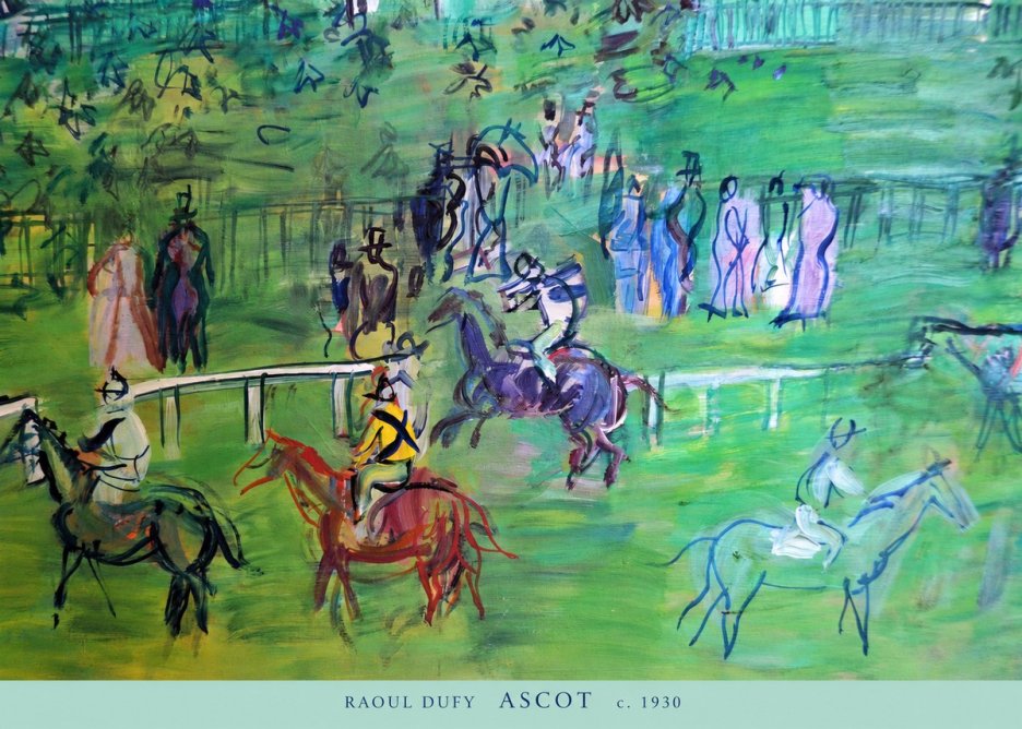 Raoul Dufy Ascot No5 - Póster