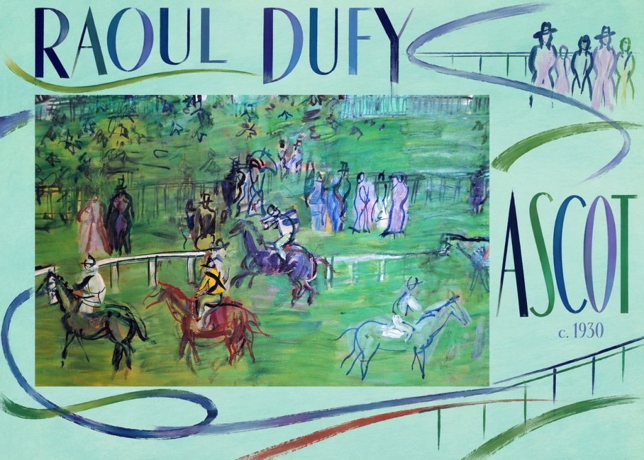Raoul Dufy Ascot No6 - Póster