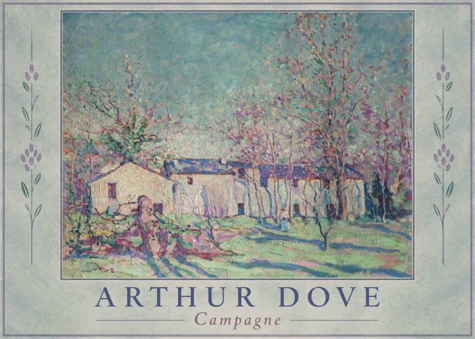 Arthur Dove Campagne No1 - Póster