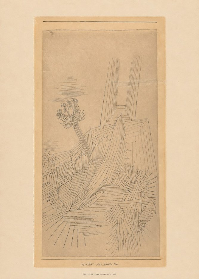 Paul Klee Das Gartentor I No4 - Póster