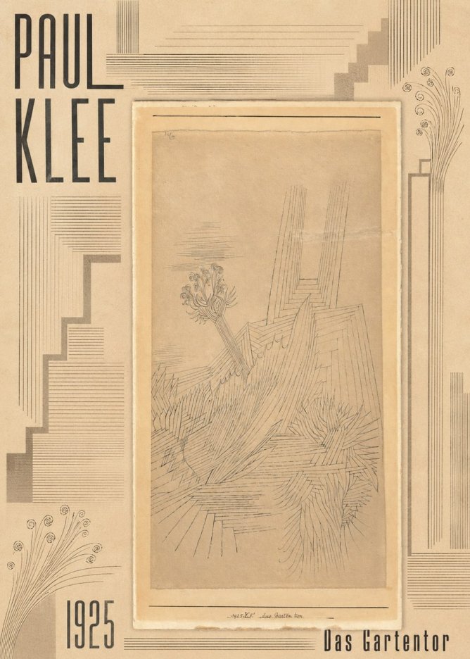 Paul Klee Das Gartentor I No5 - Póster