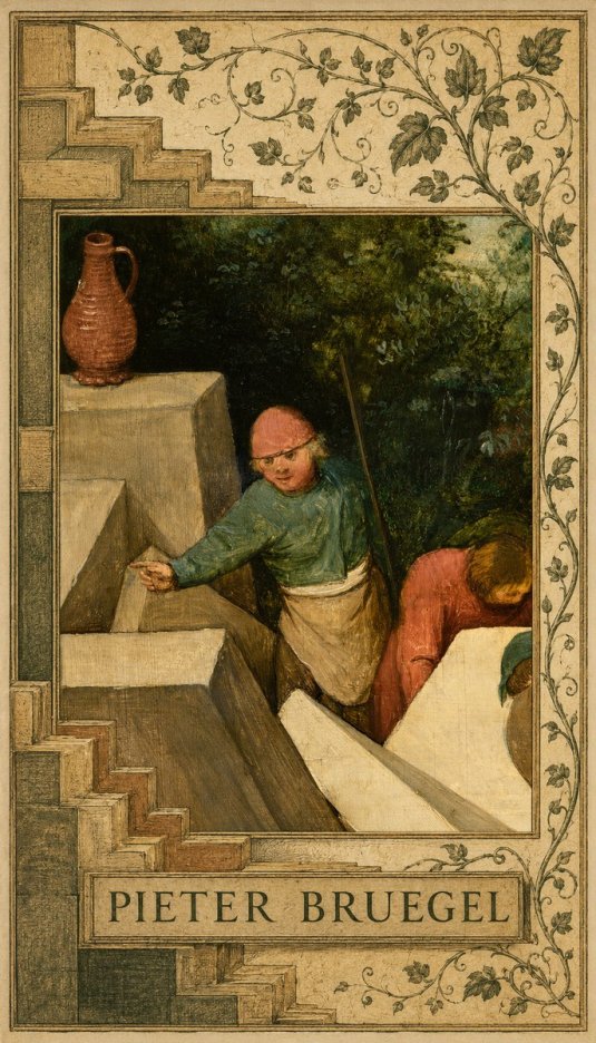 Pieter Bruegel The Tower of Babel XIX No4 - Póster