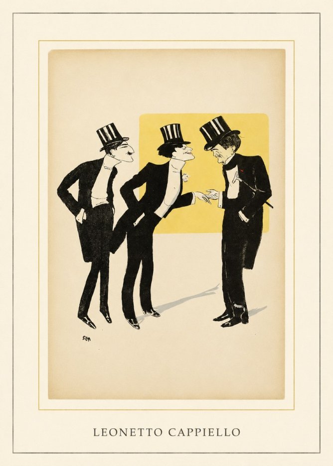 Leonetto Cappiello Leonetto Cappiello IV No3 - Póster
