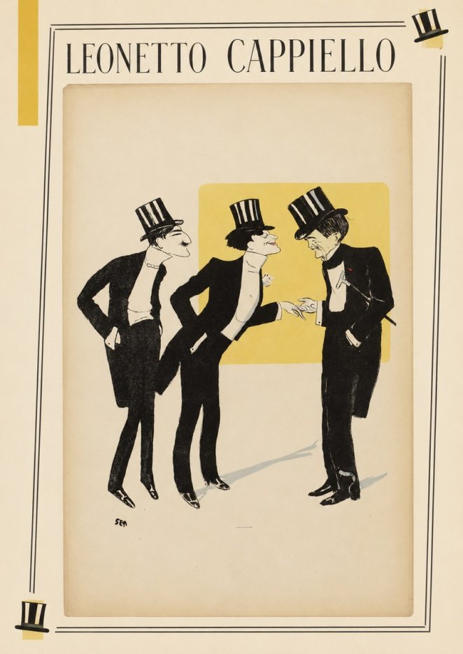 Leonetto Cappiello Leonetto Cappiello IV No6 - Póster