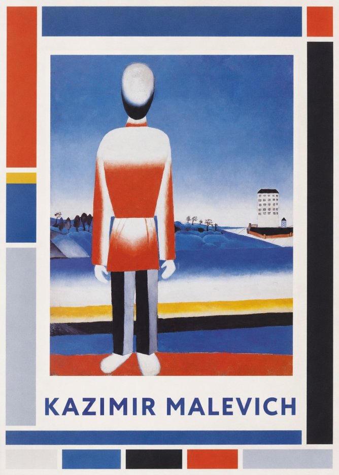 Kazimir Malevich Peasant No1 - Póster