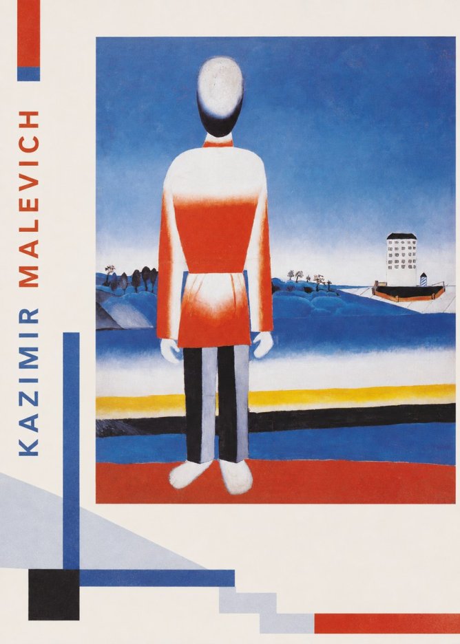 Kazimir Malevich Peasant No2 - Póster