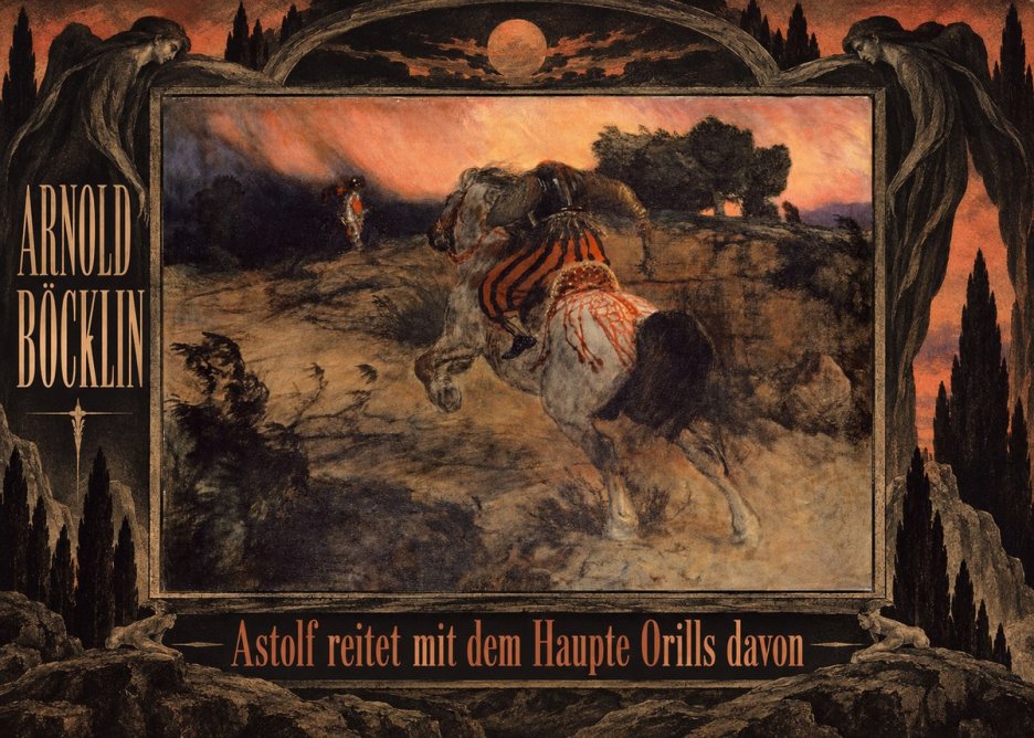 Arnold Böcklin Astolf Reitet Mit Dem Haupte Orills Davon No6 - Póster
