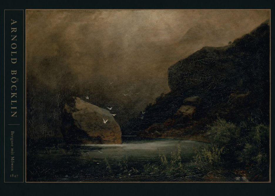 Arnold Böcklin Bergsee Mit Möwen No4 - Póster