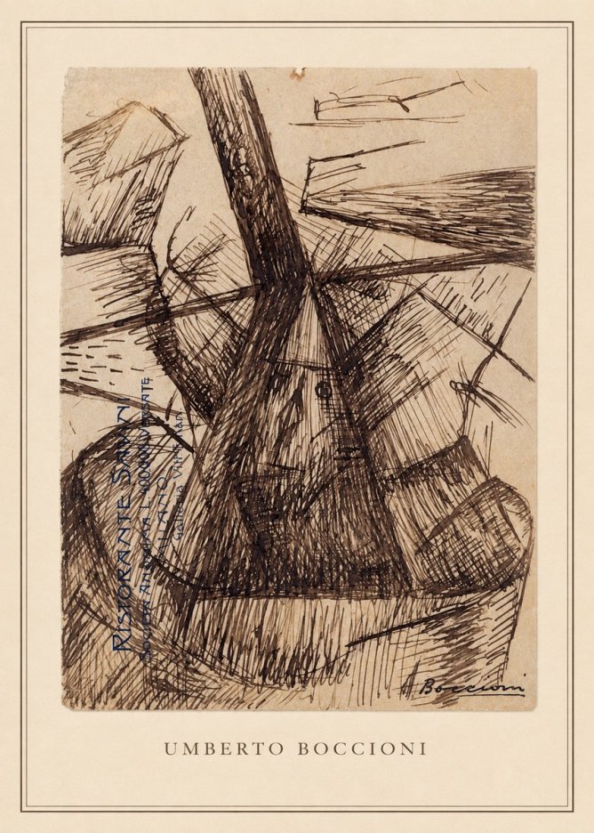 Umberto Boccioni Umberto Boccioni II No3 - Póster