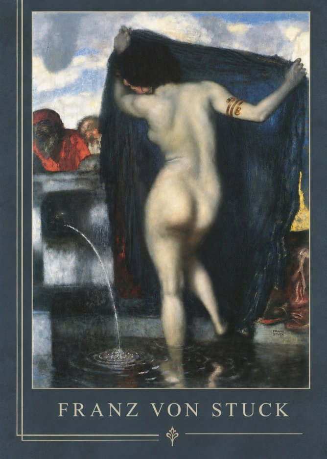 Franz von Stuck Susanna and the Elders No6 - Póster