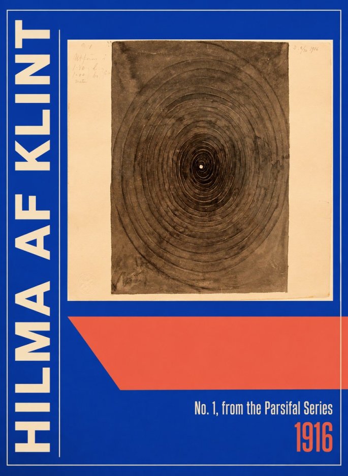 Hilma af Klint No. 1, from the Parsifal Series No2 - Póster