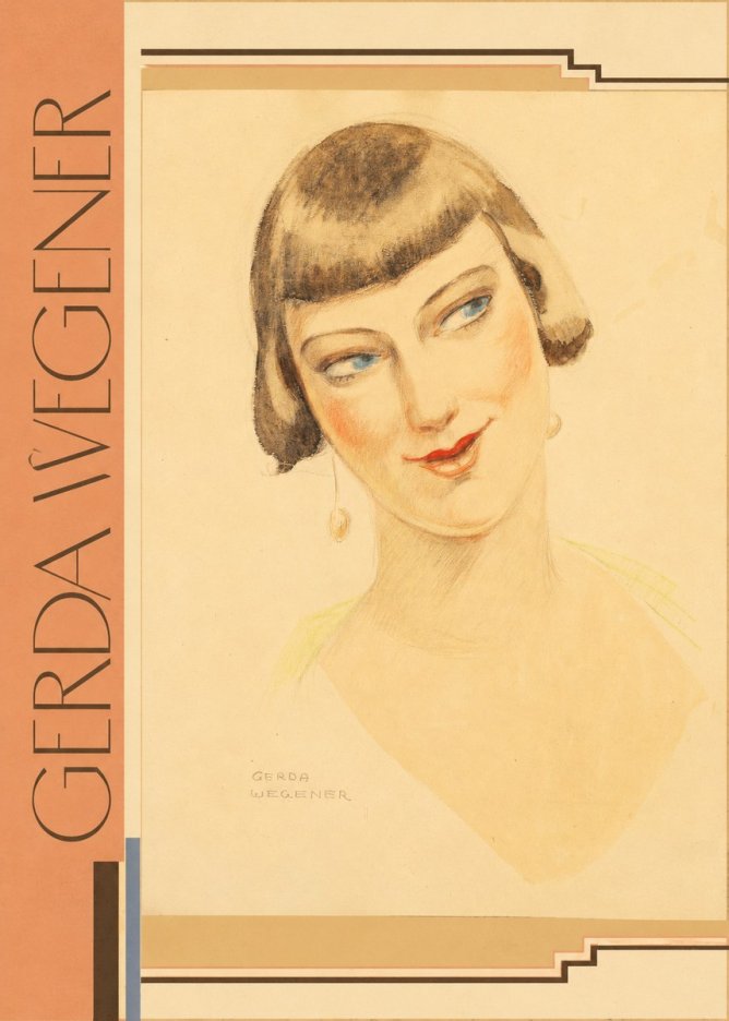 Gerda Wegener Portrait of a Lady No2 - Póster