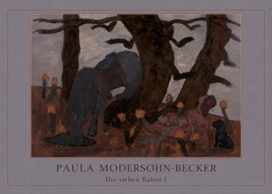 Paula Modersohn-Becker Die Sieben Raben I No5 - Póster
