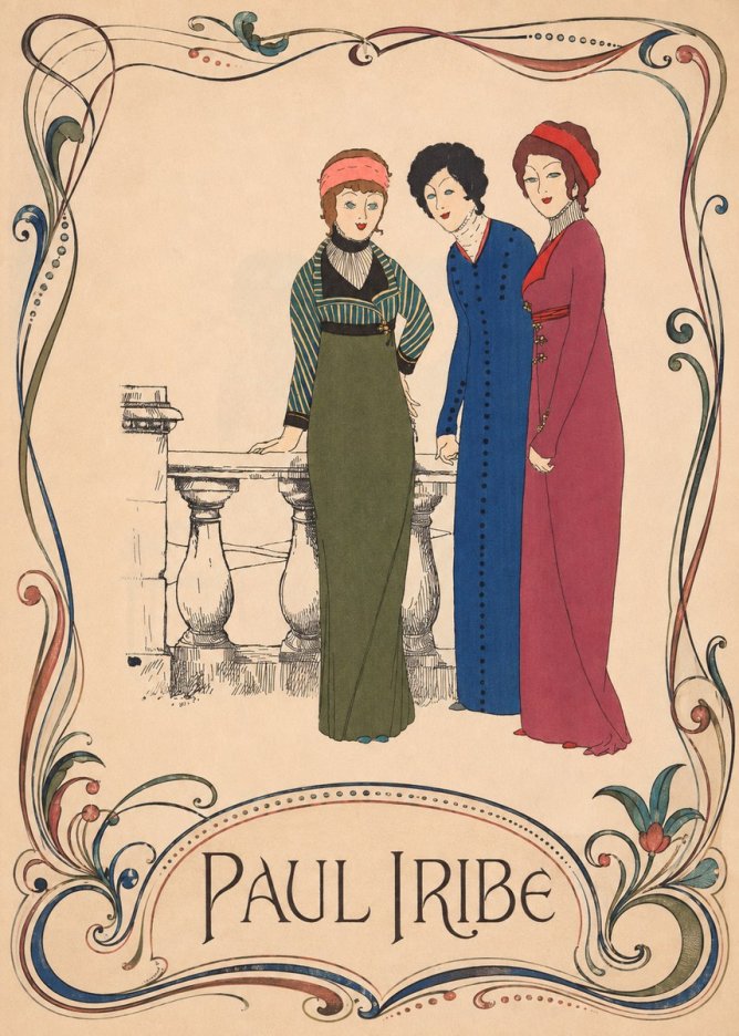 Paul Iribe Paul Iribe IV No3 - Póster