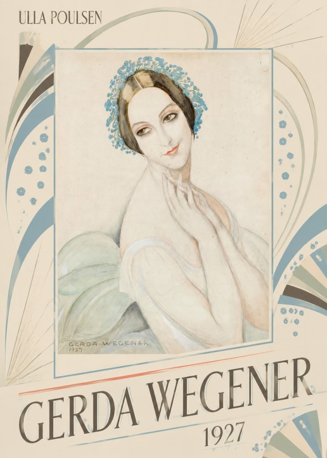 Gerda Wegener Ulla Poulsen No5 - Póster