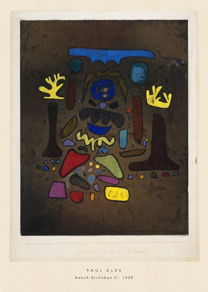 Paul Klee Konch-stilleben Ii No4 - Póster