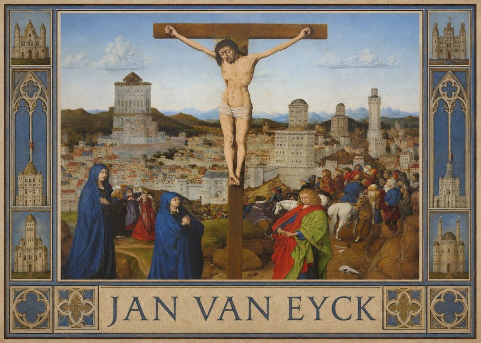 Jan van Eyck The Crucifixion No2 - Póster