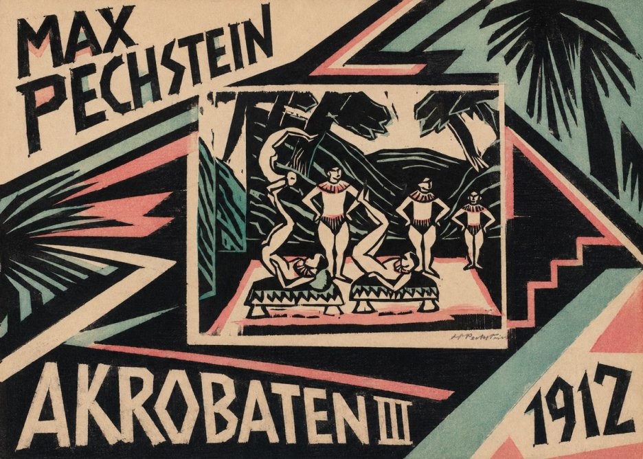 Max Pechstein Akrobaten Iii No5 - Póster