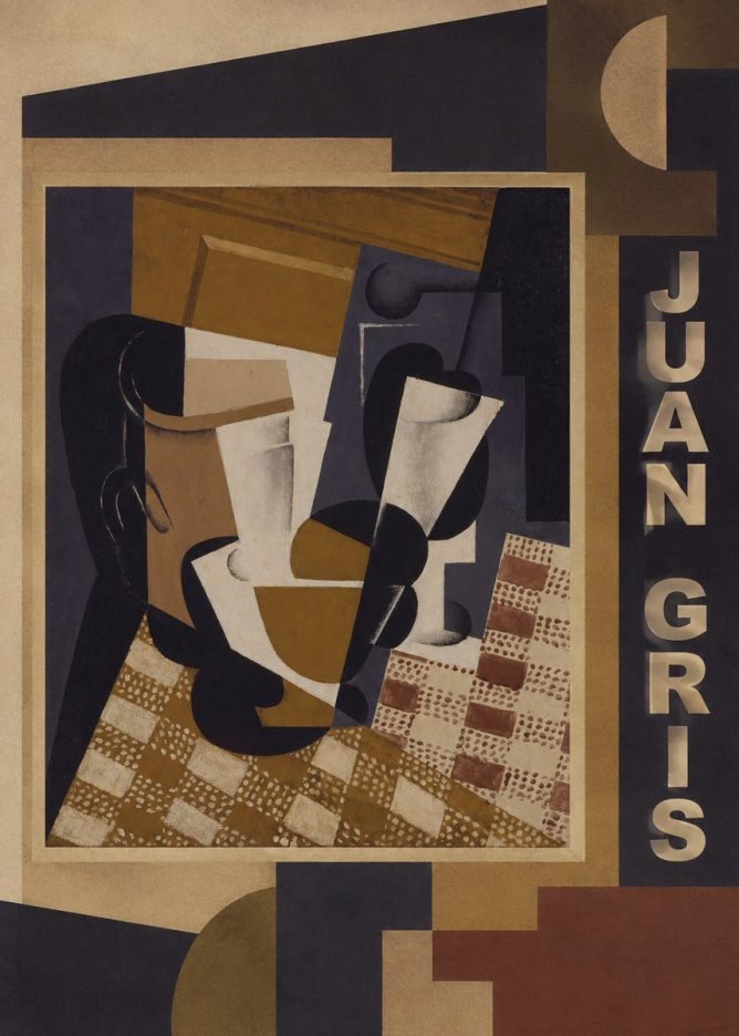 Juan Gris Still Life III No2 - Póster
