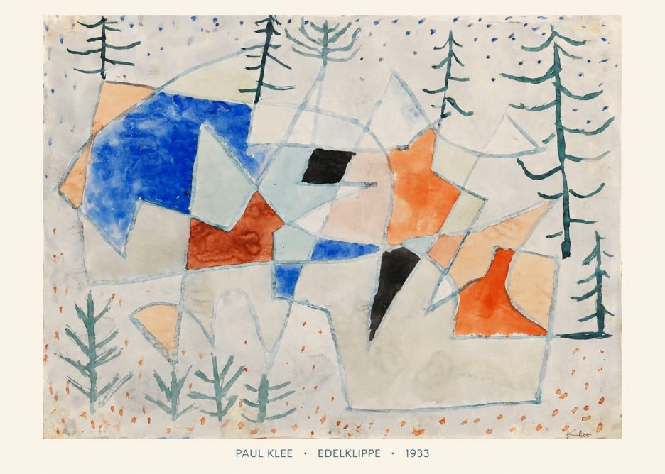 Paul Klee Edelklippe No6 - Póster