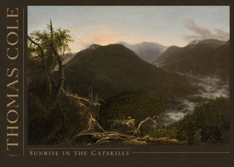 Thomas Cole Sunrise in the Catskills II No3 - Póster