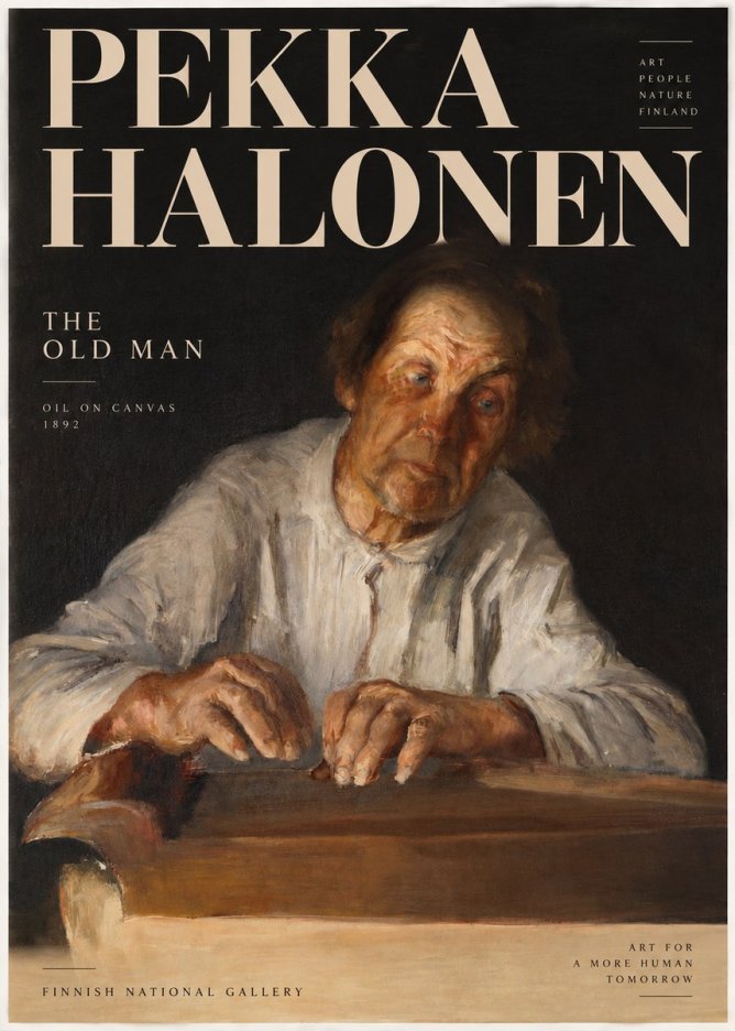Pekka Halonen The Old Man No2 - Póster