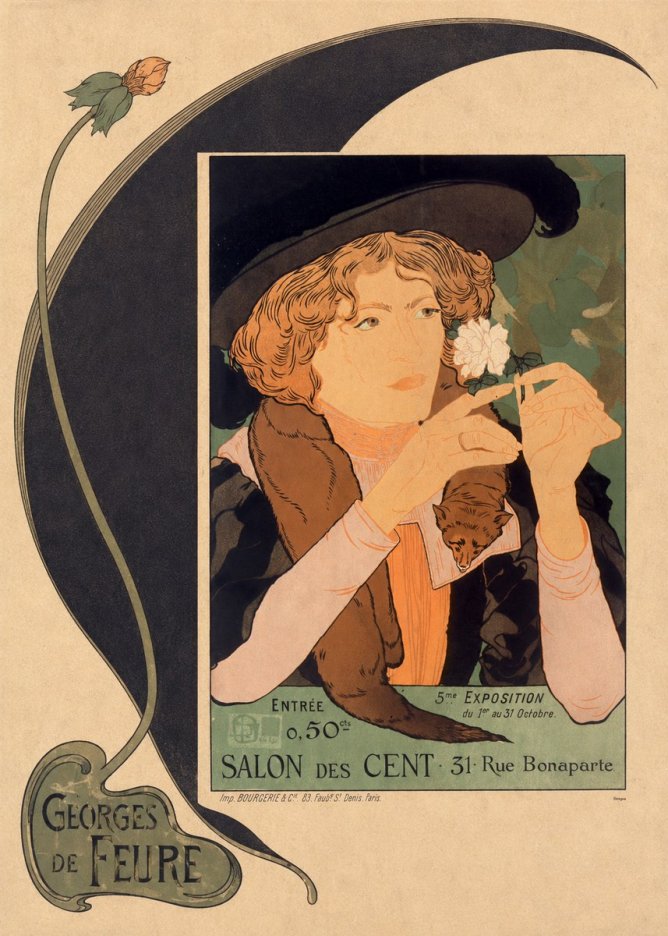 Georges de Feure Georges De Feure III No4 - Póster