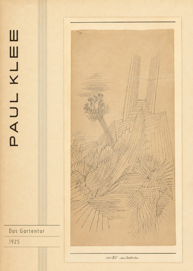 Paul Klee Das Gartentor II No2 - Póster