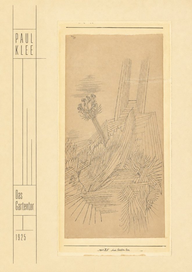 Paul Klee Das Gartentor II No4 - Póster