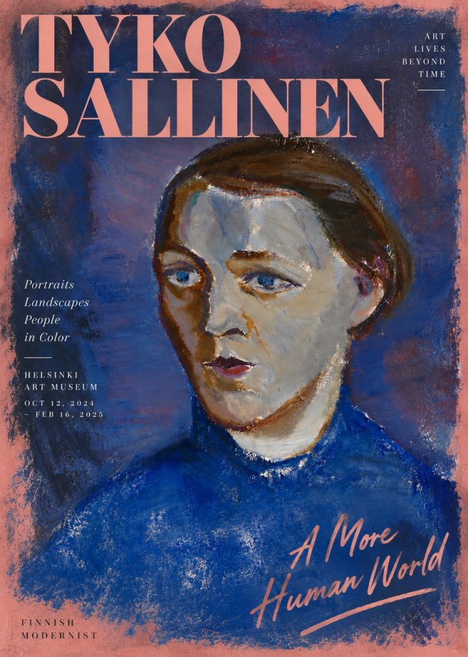 Tyko Sallinen Portrait II No5 - Póster