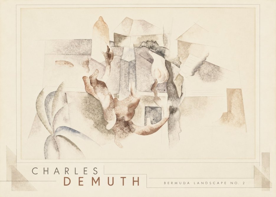 Charles Demuth Bermuda Landscape No. 2 No3 - Póster