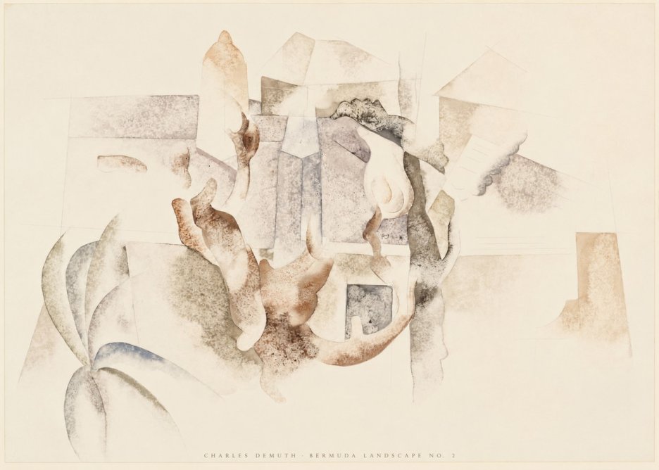 Charles Demuth Bermuda Landscape No. 2 No6 - Póster