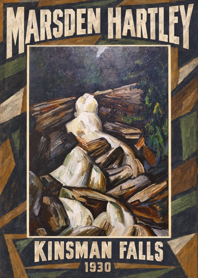 Marsden Hartley Kinsman Falls No1 - Póster