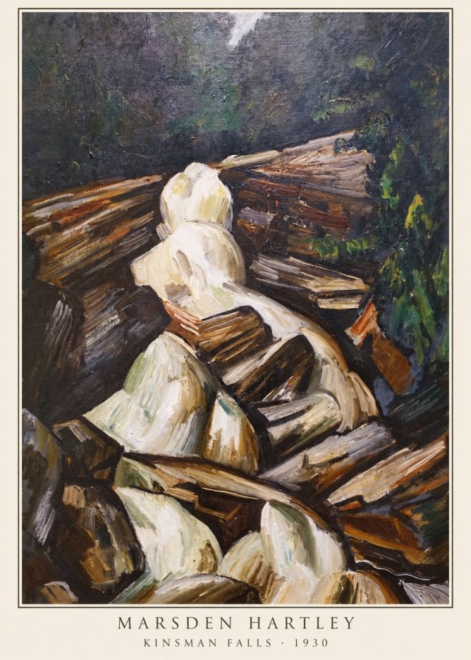 Marsden Hartley Kinsman Falls No6 - Póster