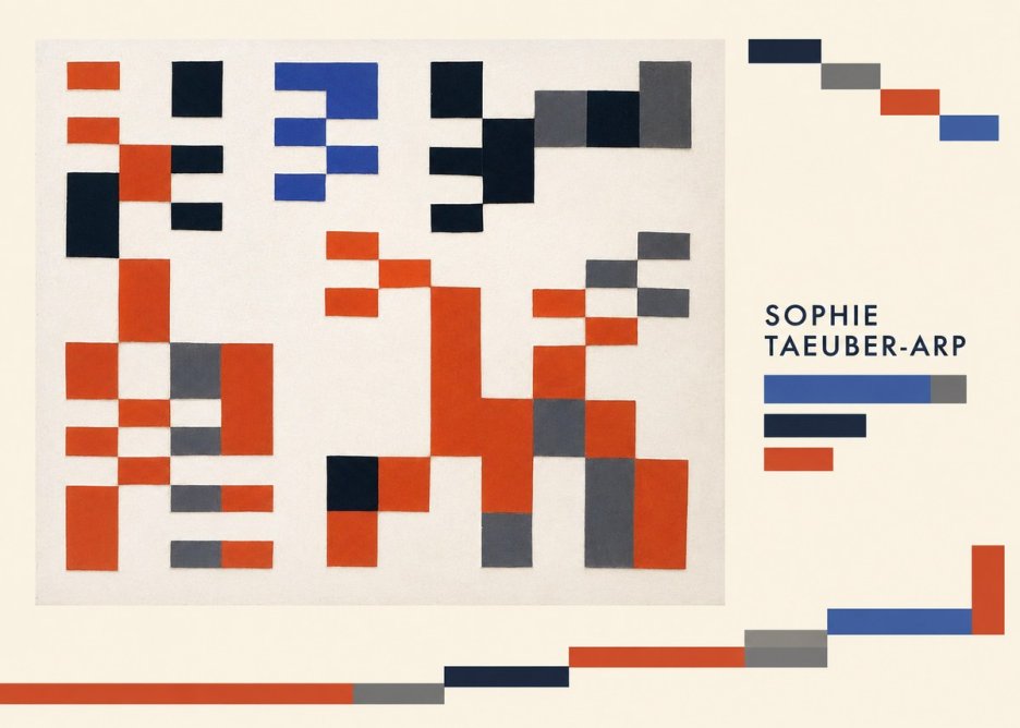 Sophie Taeuber-Arp Sophie Taeuber-arp No5 - Póster