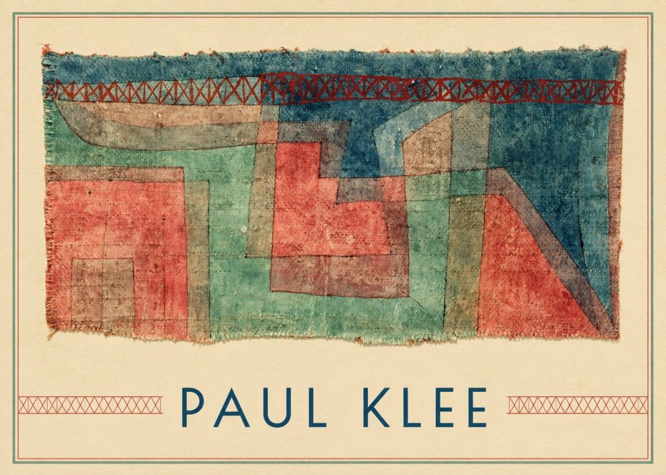 Paul Klee Textile Picture No1 - Póster