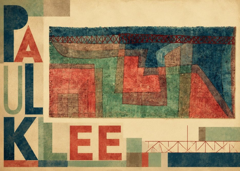 Paul Klee Textile Picture No4 - Póster