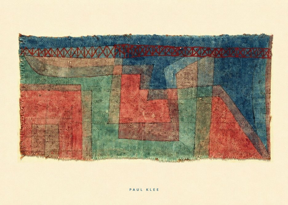 Paul Klee Textile Picture No6 - Póster