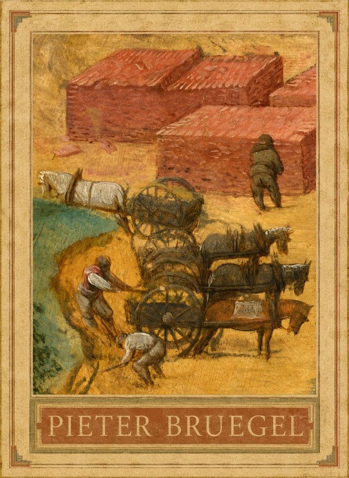 Pieter Bruegel The Brickmakers No1 - Póster