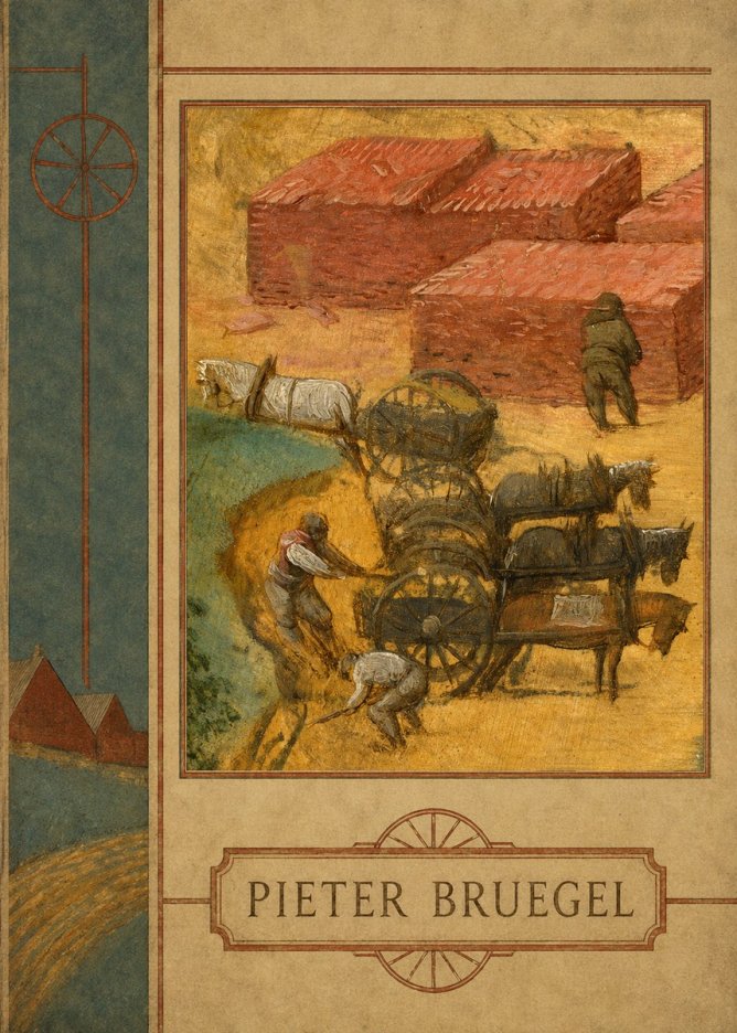 Pieter Bruegel The Brickmakers No2 - Póster